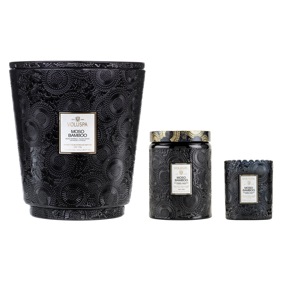 Moso Bamboo 5 Wick Candle - Something Splendid Co.