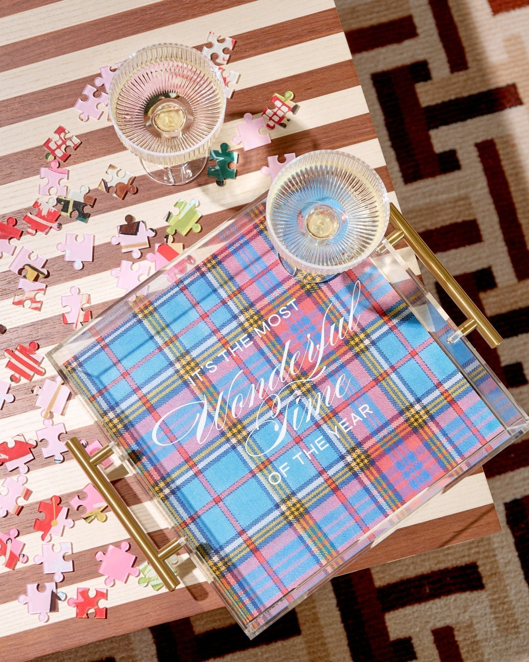 Most Wonderful Time Large Tray - Something Splendid Co.