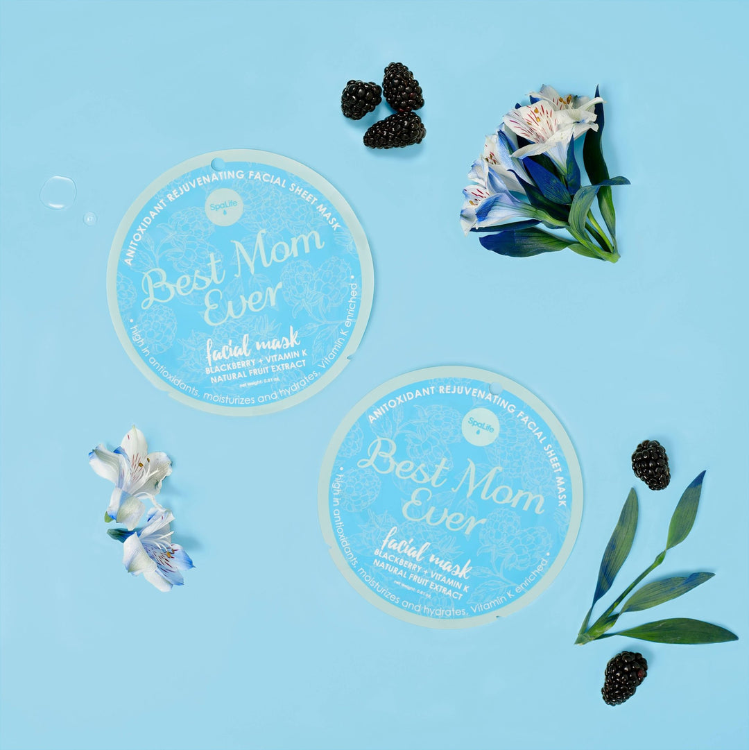 Mother's Day Rejuvenating & Soothing Facial Mask - 10 Pk - Something Splendid Co.
