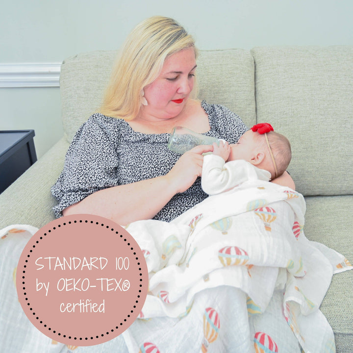 Muslin Quilt Baby & Kids Blanket Sky Is The Limit - Something Splendid Co.