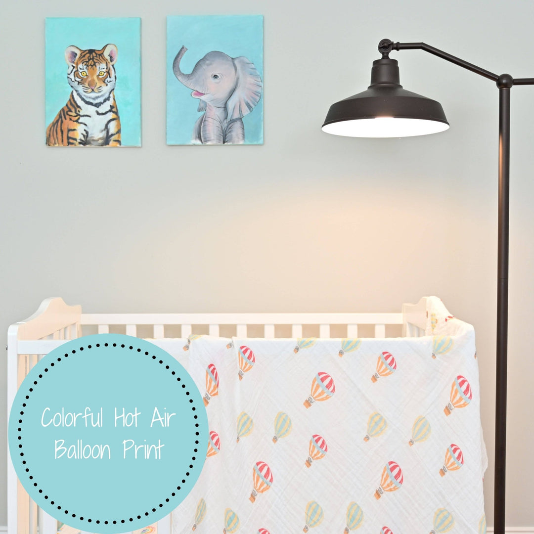 Muslin Quilt Baby & Kids Blanket Sky Is The Limit - Something Splendid Co.