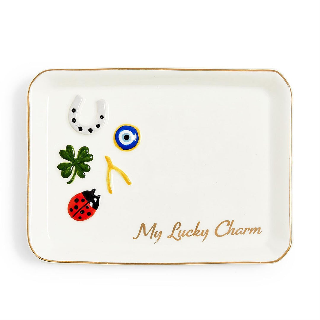 My Lucky Charm Icon Trinket Tray with Gift Box - Something Splendid Co.