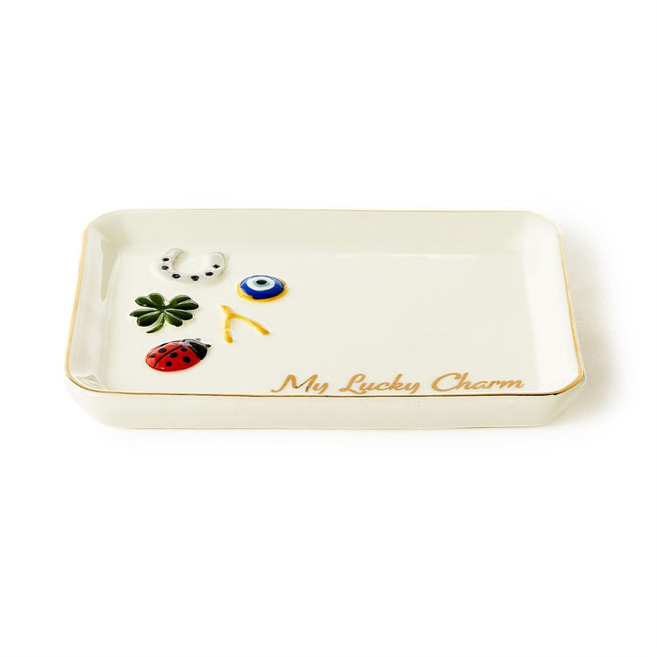 My Lucky Charm Icon Trinket Tray with Gift Box - Something Splendid Co.
