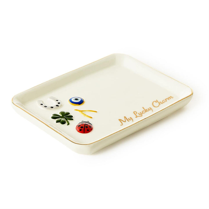 My Lucky Charm Icon Trinket Tray with Gift Box - Something Splendid Co.