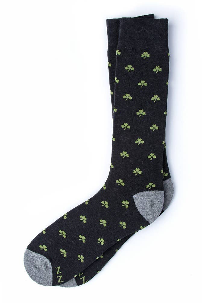My Lucky Shamrock Carded Cotton Socks - by Alynn - Something Splendid Co.