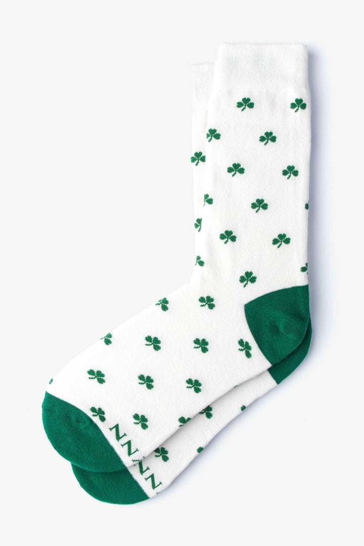 My Lucky Shamrock Carded Cotton Socks - by Alynn - Something Splendid Co.