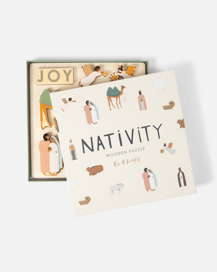 Nativity Wooden Puzzle | Gift | Kids Toy Christian Catholic - Something Splendid Co.
