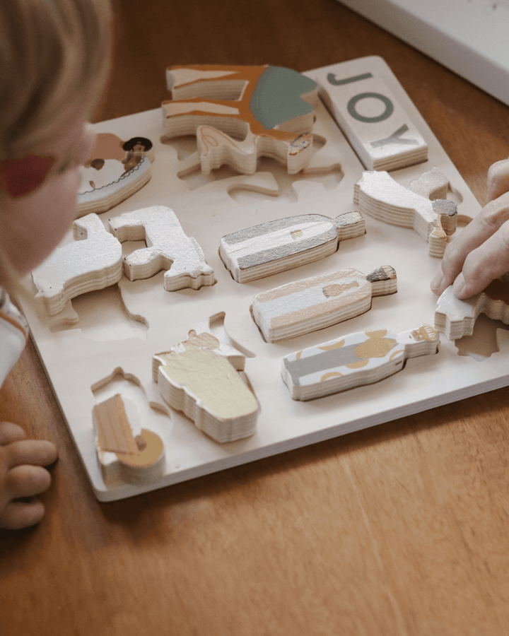 Nativity Wooden Puzzle | Gift | Kids Toy Christian Catholic - Something Splendid Co.