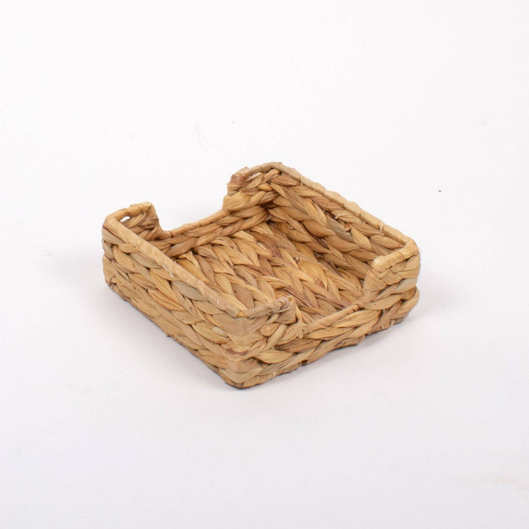 Natural Woven Cocktail Napkin Tray - Something Splendid Co.