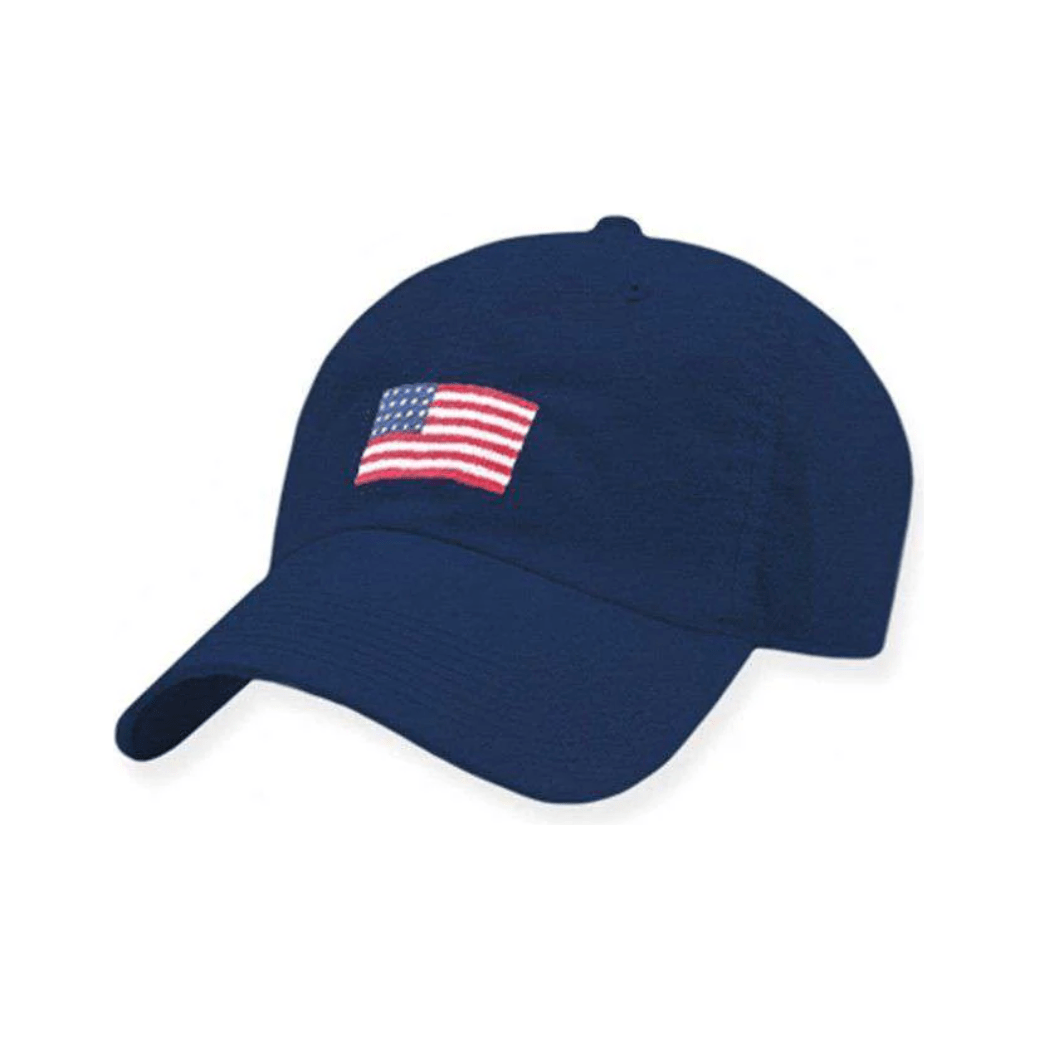 Needlepoint American Flag Hat - Something Splendid Co.