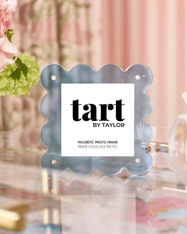 Neon Blue Mini Acrylic Picture Frame - Something Splendid Co.