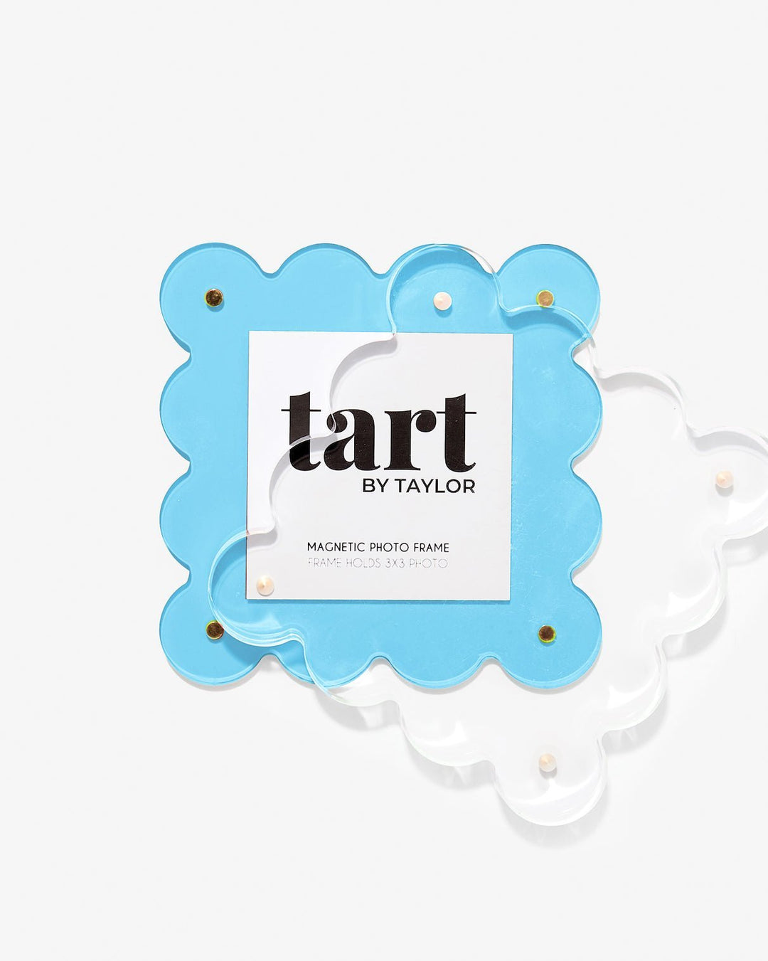 Neon Blue Mini Acrylic Picture Frame - Something Splendid Co.