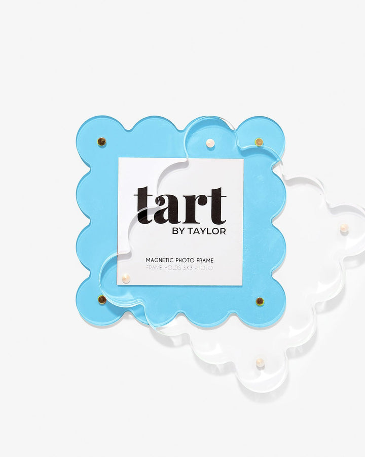 Neon Blue Mini Acrylic Picture Frame - Something Splendid Co.