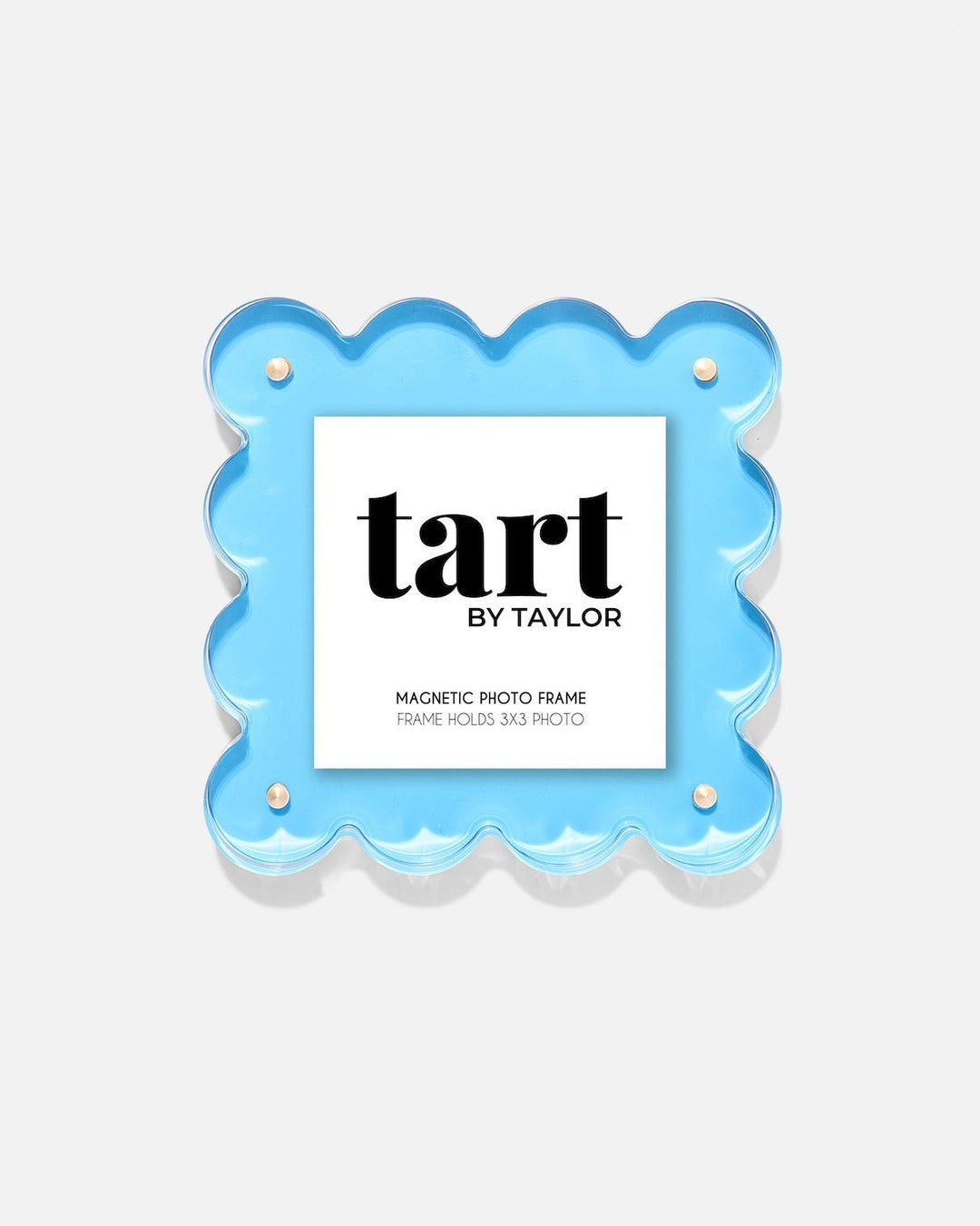 Neon Blue Mini Acrylic Picture Frame - Something Splendid Co.