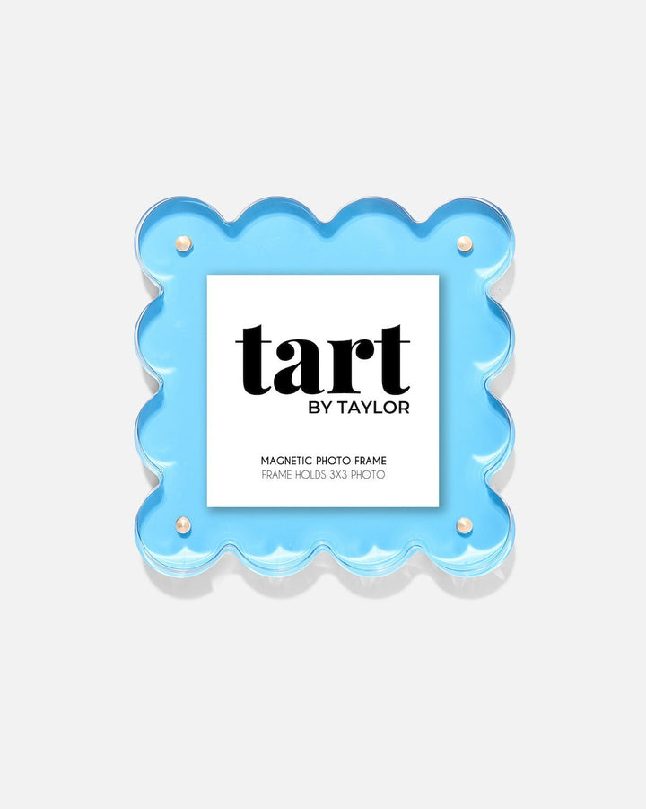 Neon Blue Mini Acrylic Picture Frame - Something Splendid Co.