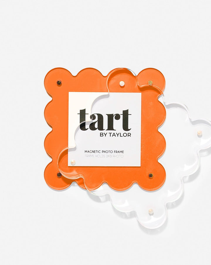 Neon Orange Mini Acrylic Picture Frame - Something Splendid Co.