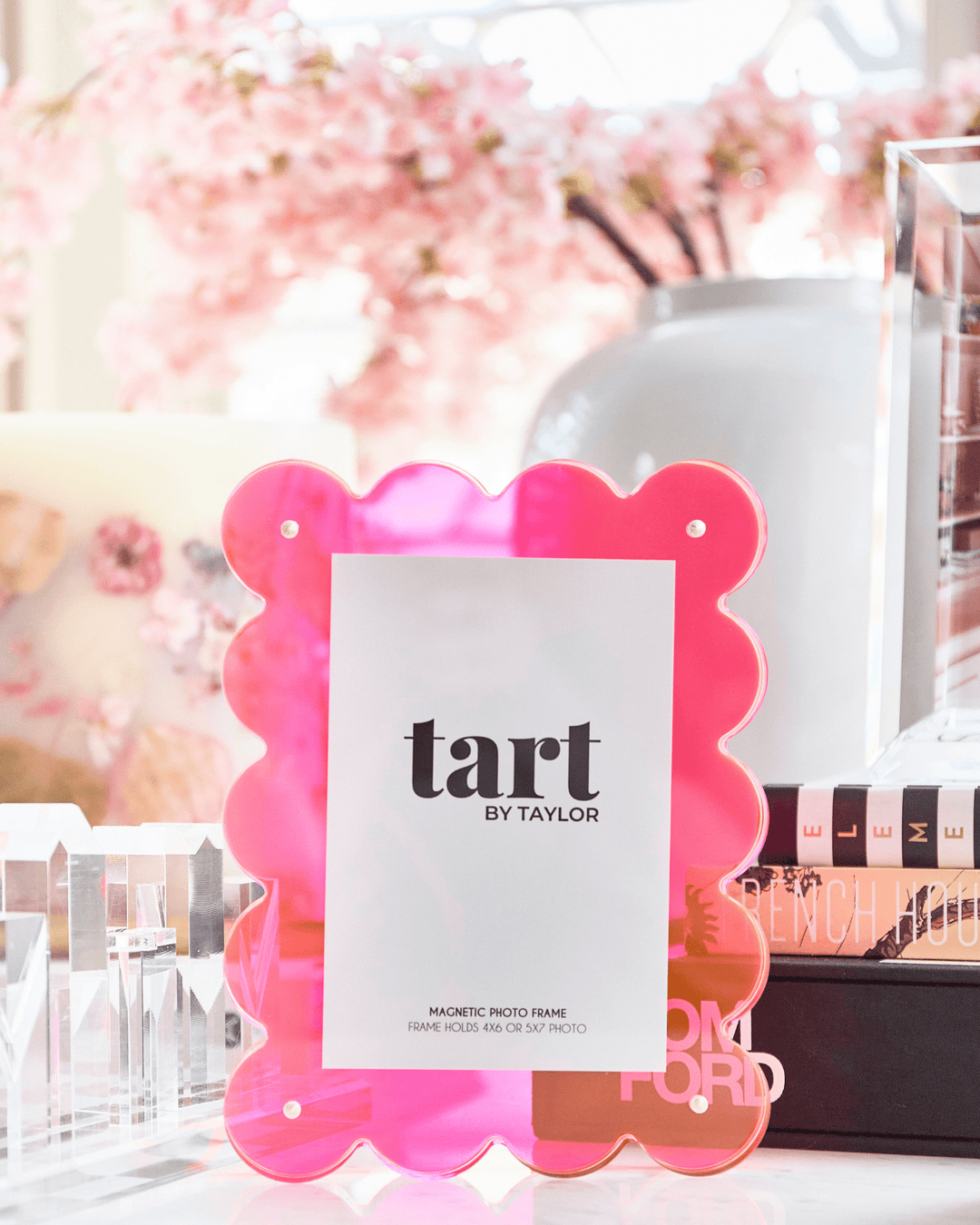 Neon Pink Acrylic Picture Frame - Something Splendid Co.