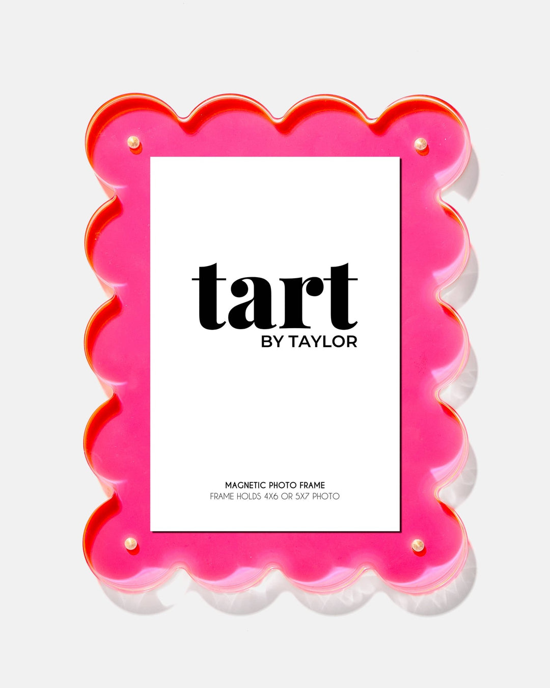 Neon Pink Acrylic Picture Frame - Something Splendid Co.