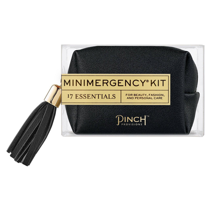 New Color! Vegan Leather Tassel Minimergency Kit - Something Splendid Co.