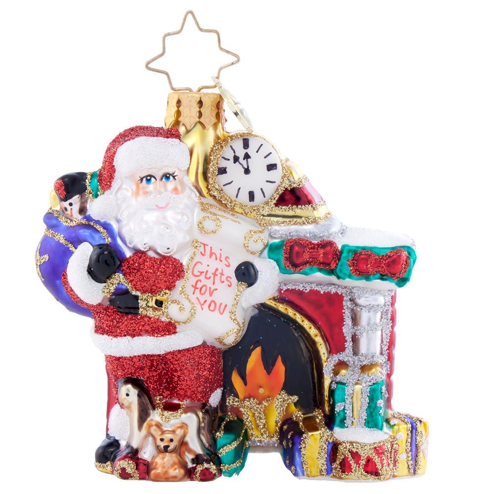 Nice List Santa Gem Ornament - Something Splendid Co.