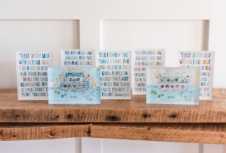 "Noah's Arks II" Acrylic Shelfie - Something Splendid Co.