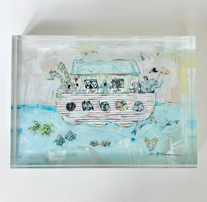 "Noah's Arks II" Acrylic Shelfie - Something Splendid Co.