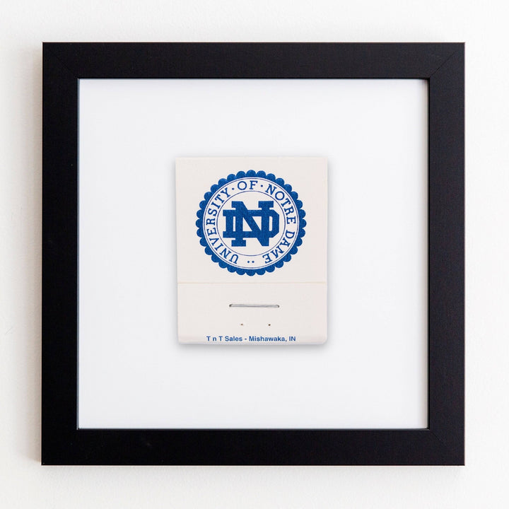 Notre Dame | Matchbook Print - Something Splendid Co.