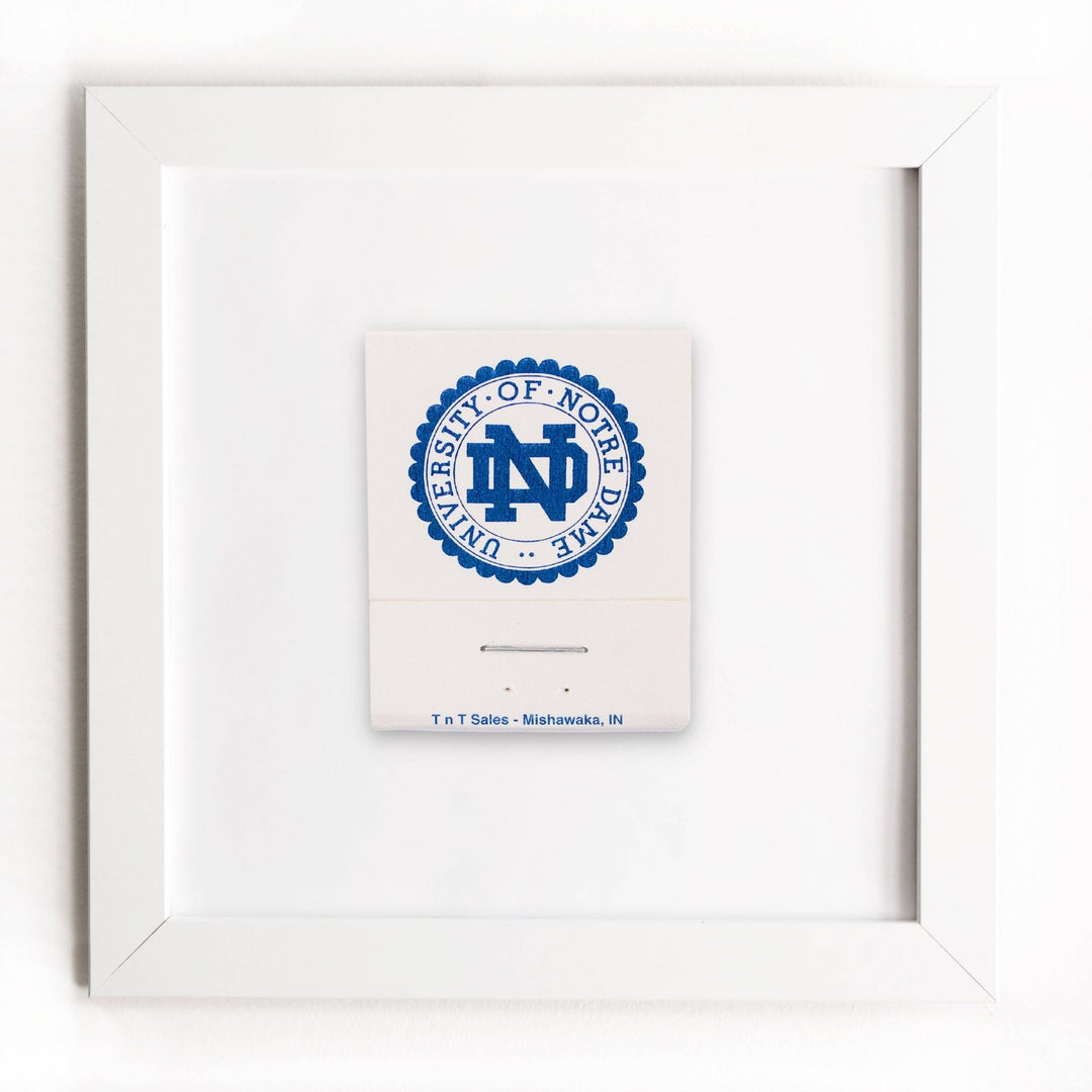 Notre Dame | Matchbook Print - Something Splendid Co.