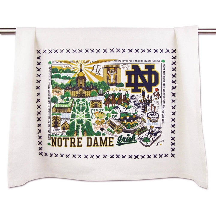 Notre Dame, University of Collegiate Dish Towel - Something Splendid Co.