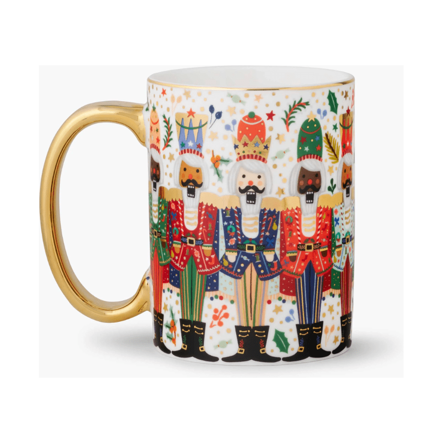 Nutcracker Brigade Porcelain Mug - Something Splendid Co.