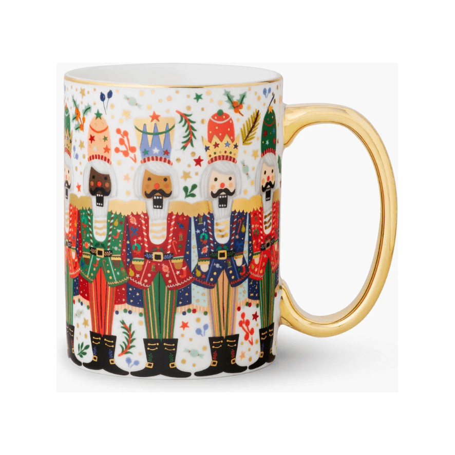 Nutcracker Brigade Porcelain Mug - Something Splendid Co.