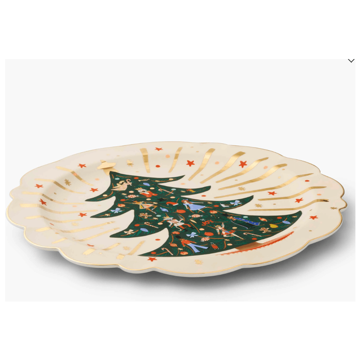 Nutcracker Porcelain Serving Platter - Something Splendid Co.