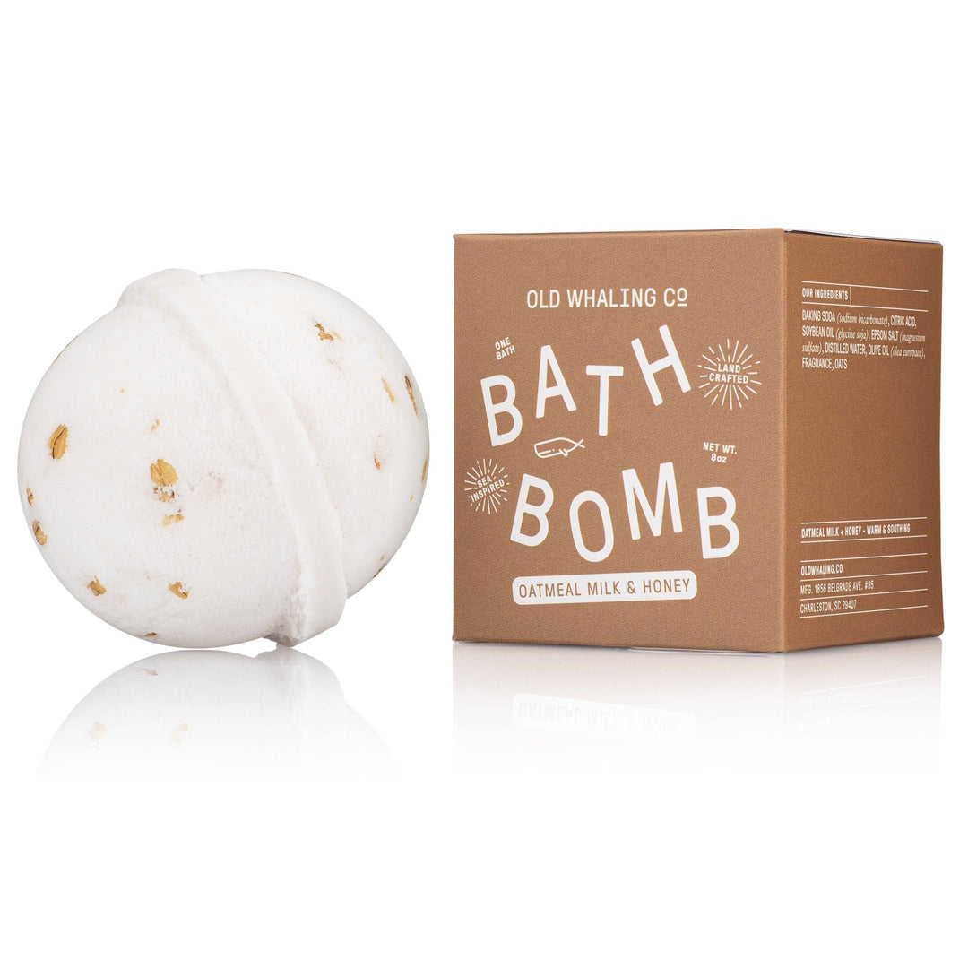 Oatmeal Milk & Honey Bath Bomb - Something Splendid Co.