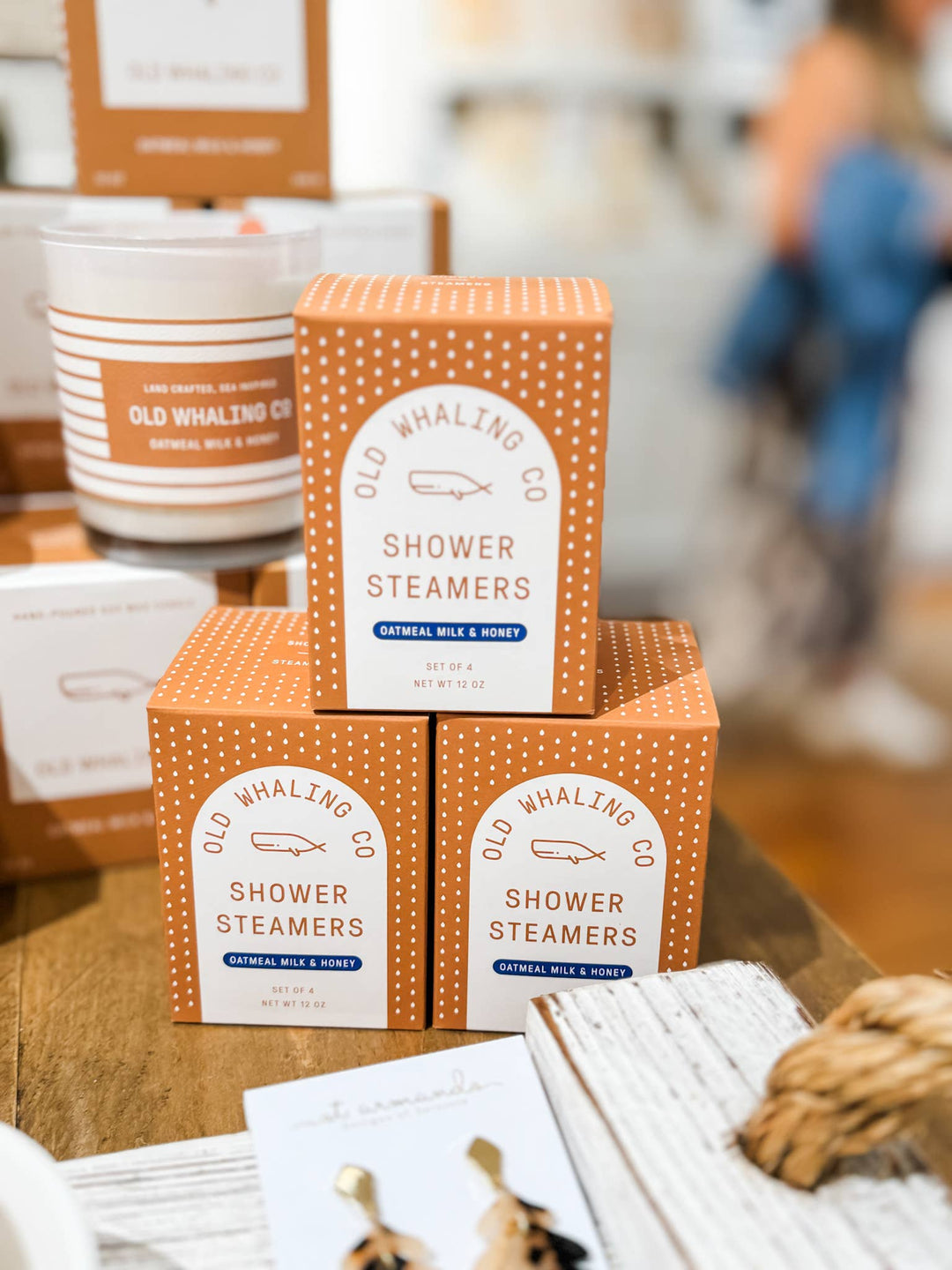 Oatmeal Milk & Honey Shower Steamers - Something Splendid Co.