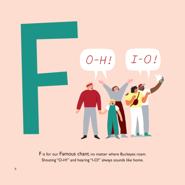 Ohio State University A to Z Children’s Book | Buckeyes Gift - Something Splendid Co.