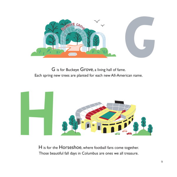 Ohio State University A to Z Children’s Book | Buckeyes Gift - Something Splendid Co.
