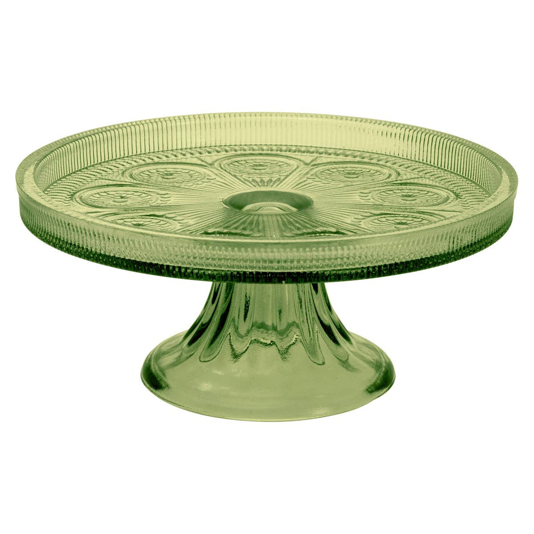 Olive Codi Glass Cake Stand - Something Splendid Co.