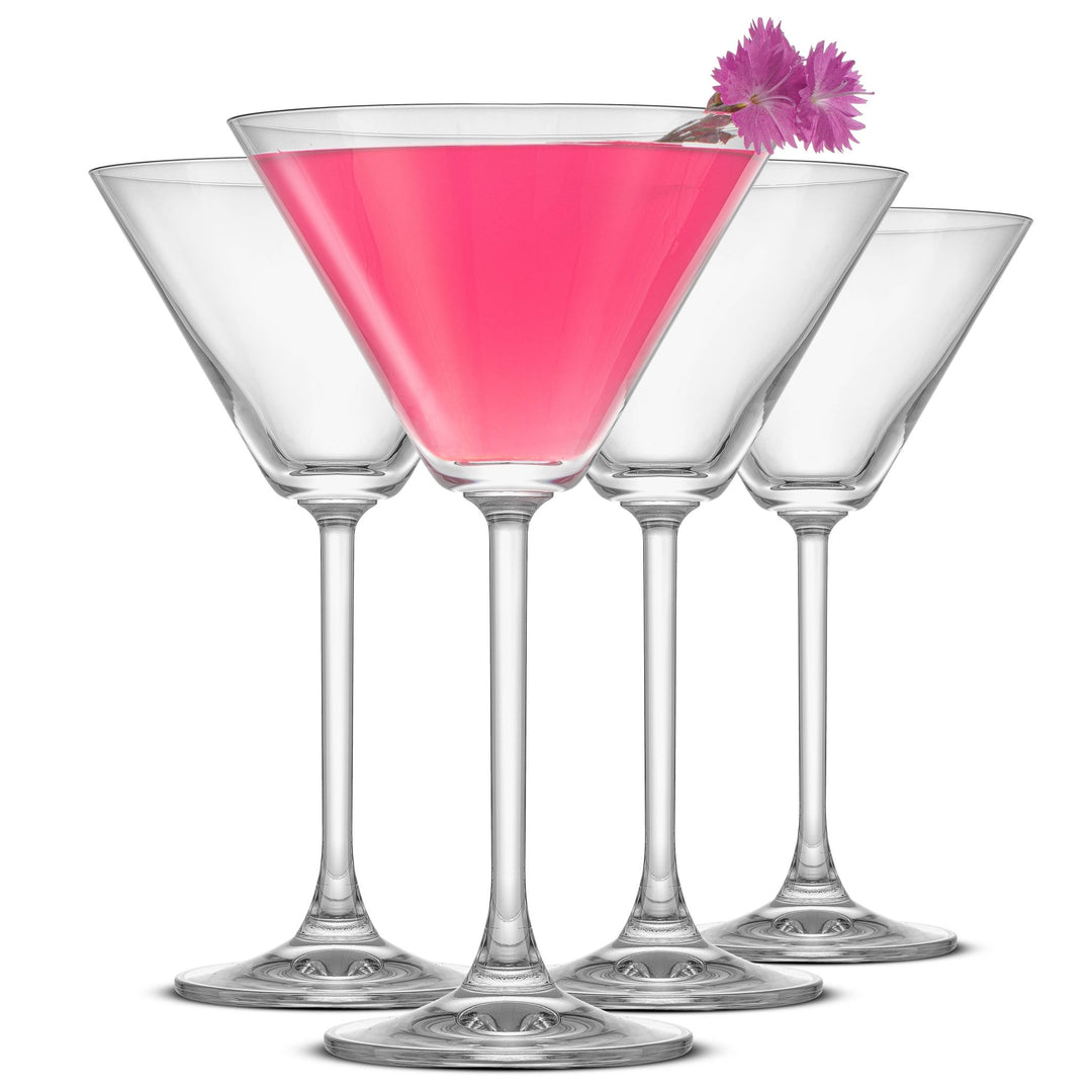 Olivia Stemmed Crystal Martini Glasses-Set of 2 or Set of 4 - Something Splendid Co.
