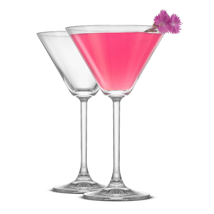 Olivia Stemmed Crystal Martini Glasses-Set of 2 or Set of 4 - Something Splendid Co.