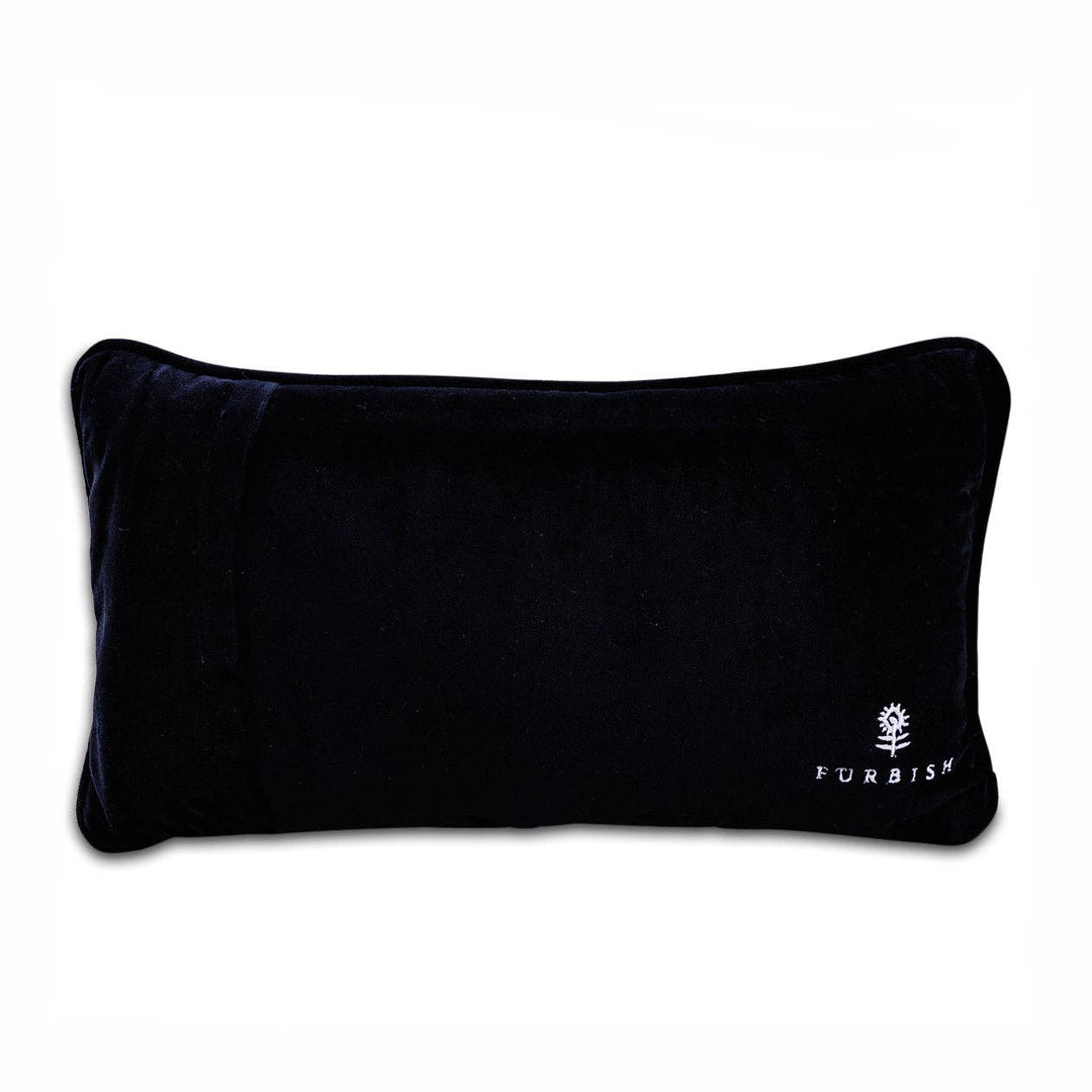 Only Love My Bed Needlepoint Pillow - Something Splendid Co.