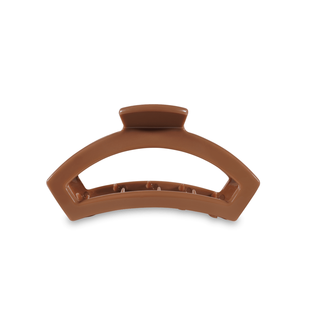 Open Caramel Tiny Hair Clip - Something Splendid Co.