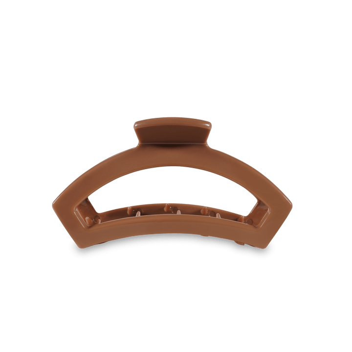 Open Caramel Tiny Hair Clip - Something Splendid Co.