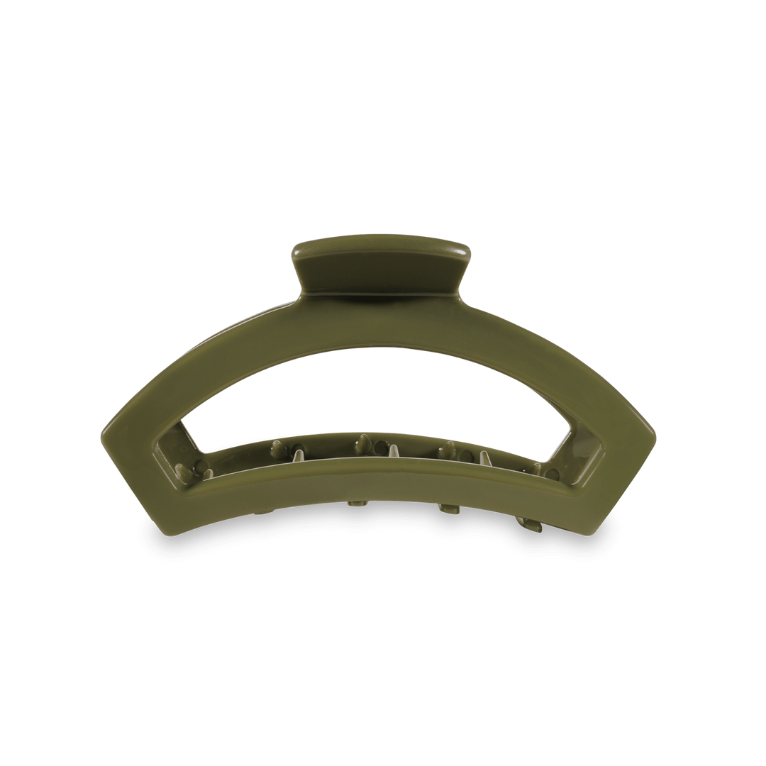 Open Olive Medium Hair Clip - Something Splendid Co.