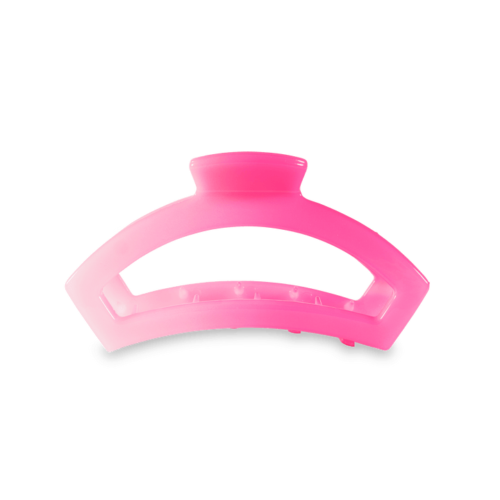 Open Pink Ombre Medium Hair Clip - Something Splendid Co.