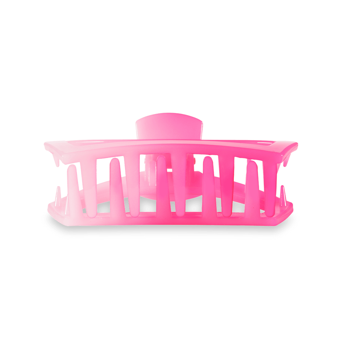 Open Pink Ombre Medium Hair Clip - Something Splendid Co.