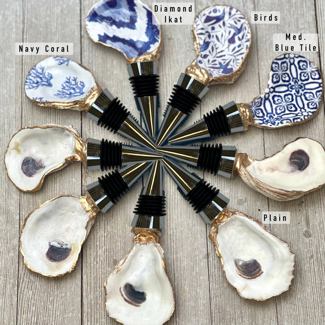 Oyster Wine Stopper - Something Splendid Co.