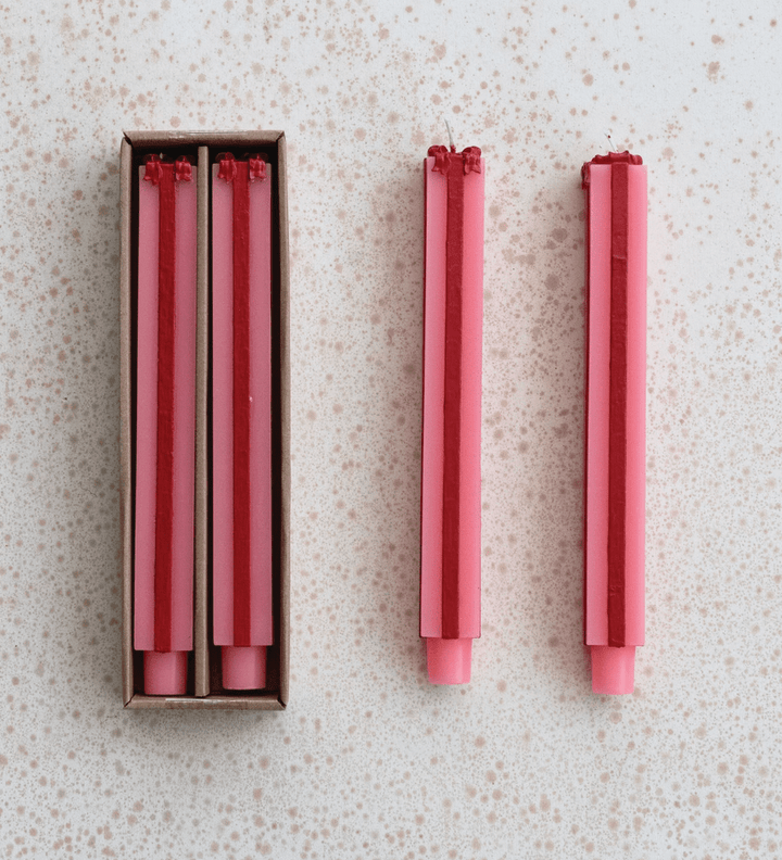 Package Shaped Taper Candles, 2 Styles - Something Splendid Co.