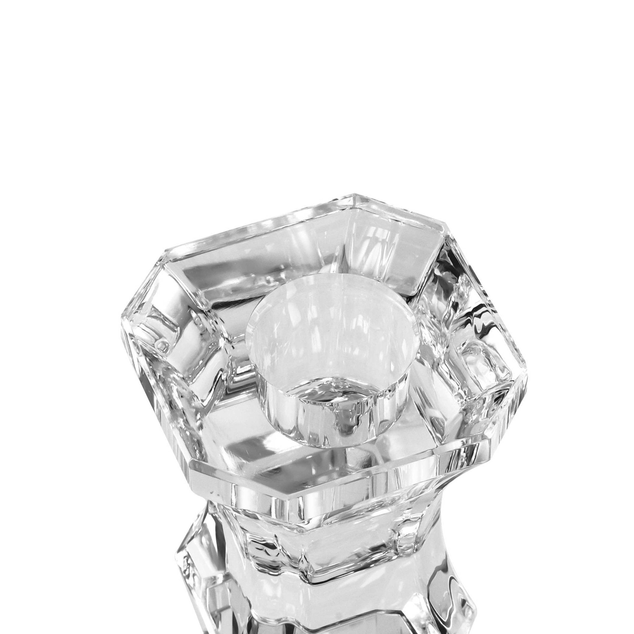 Something Splendid Co. Crystal Candlesticks - Thumbnail 2