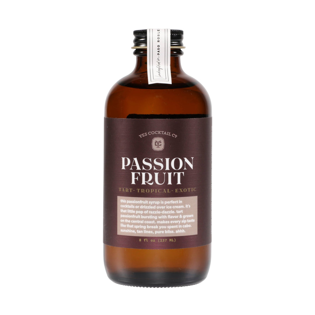 Passionfruit Syrup: 8 oz - Something Splendid Co.