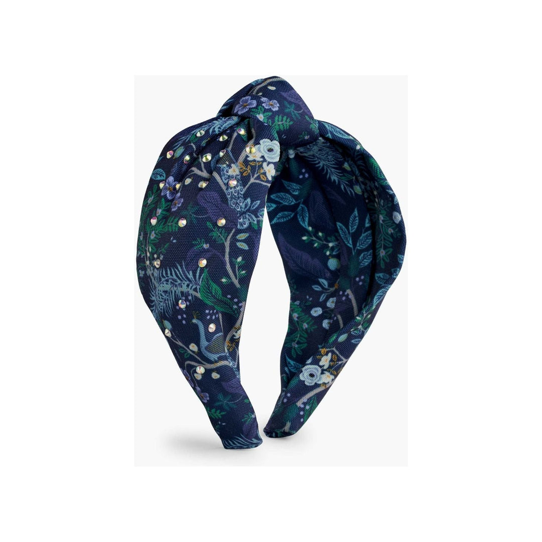 Peacock Embellished Headband - Something Splendid Co.